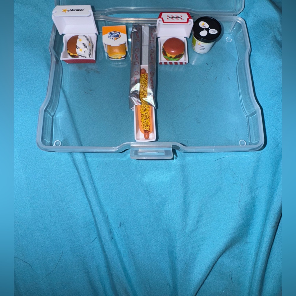Miniature Fast Food Toy Set